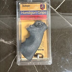 Black Handgun Grips